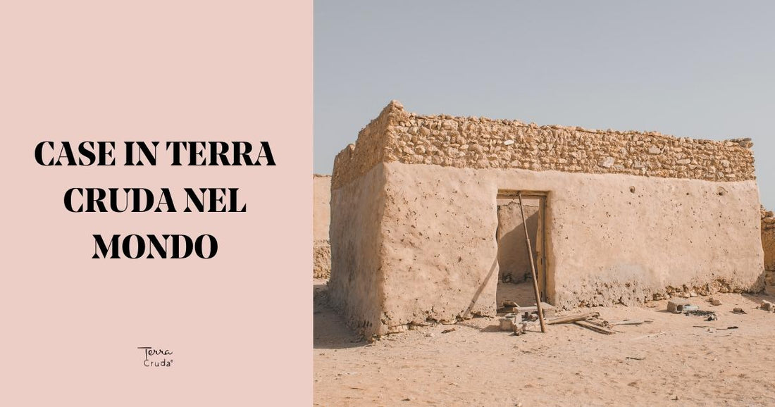 Sostenibilità edilizia - La Terra Cruda - Edificio antico terra cruda