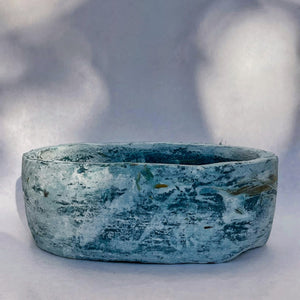 Vaso naturale ed ecologico| La Terra Cruda | vaso Hari lapislazzuli