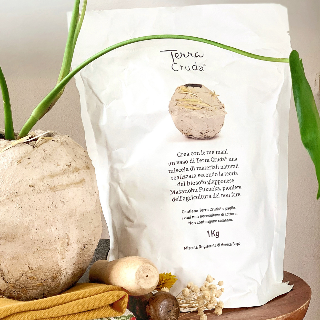 Vaso plastic free | La Terra Cruda | miscela in Terra Cruda
