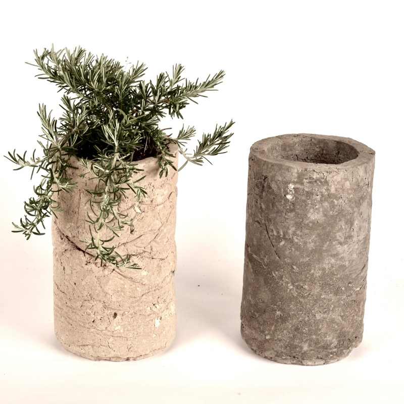 Vaso Nudo® in Terra Cruda | vasi naturali Big & Small